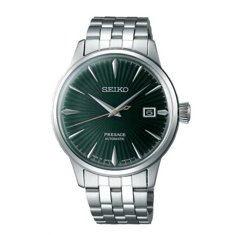 SEIKO PRESAGE Cocktail Green Dial Watch SRPE15J1