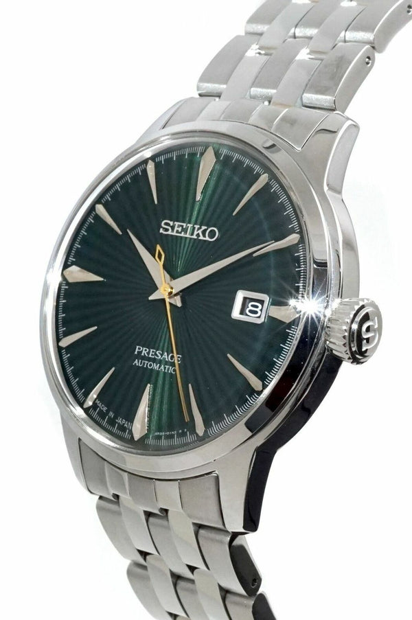SEIKO PRESAGE Cocktail Green Dial Watch SRPE15J1