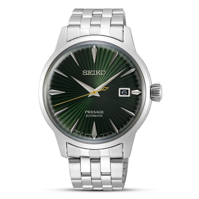 SEIKO PRESAGE Cocktail Green Dial Watch SRPE15J1