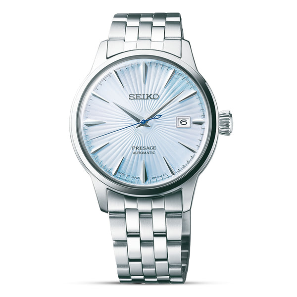 SEIKO PRESAGE Cocktail Ice Blue Dial Men's Watch| SRPE19J1