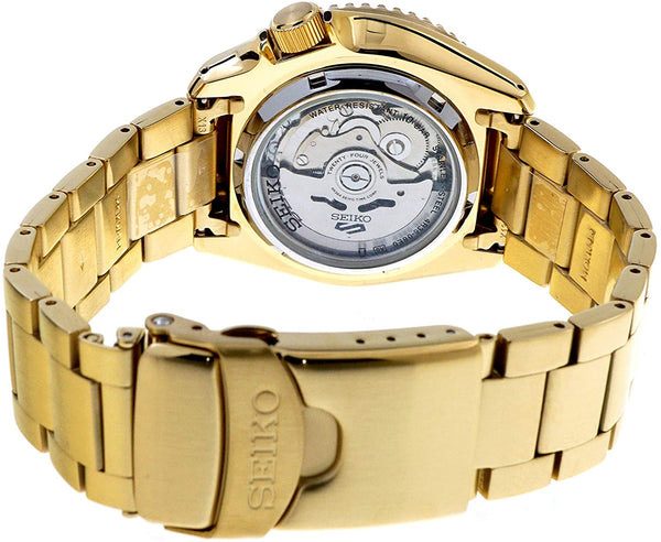 Seiko 5 Sports Limited Edition Gold-tone Men's Watch SRPE74K1