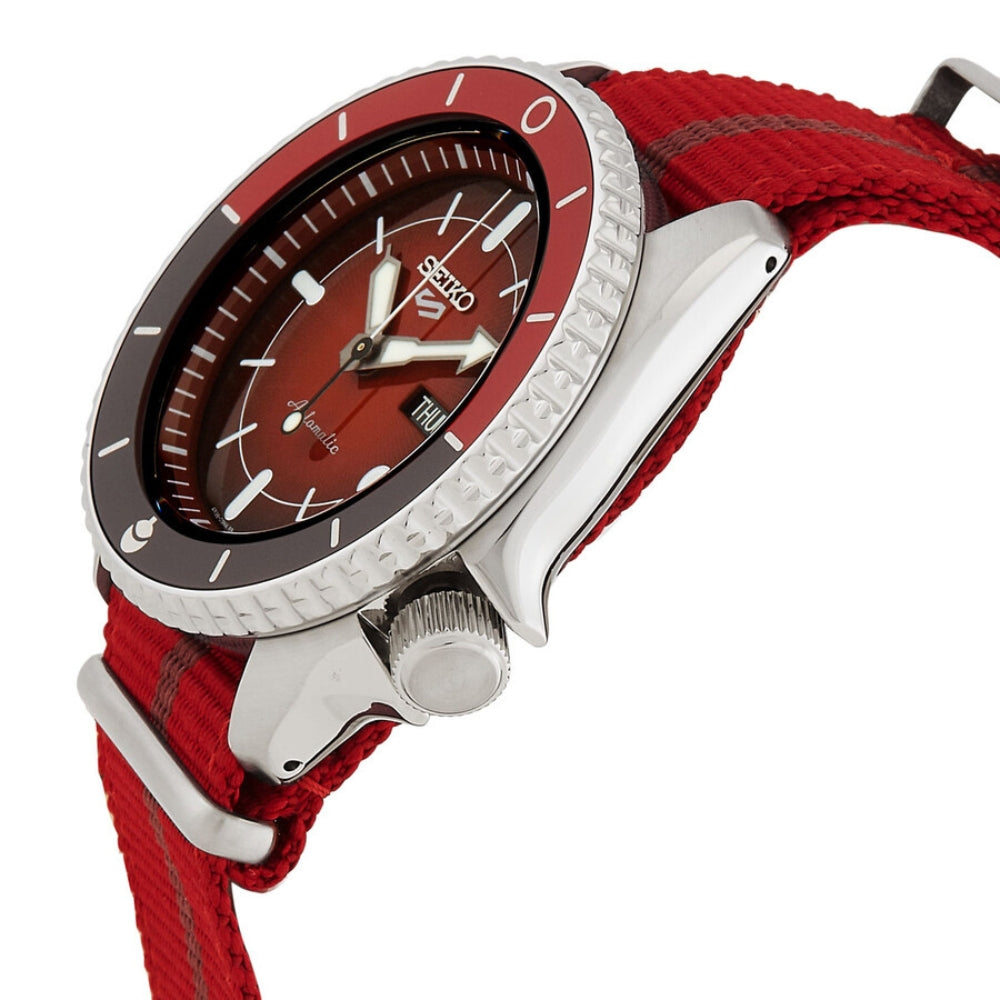 Seiko 5 NARUTO & BORUTO "SARADA" Limited Edition Watch | SRPF67K1
