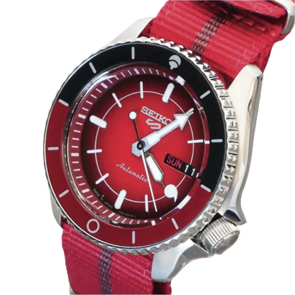 Seiko 5 NARUTO & BORUTO "SARADA" Limited Edition Watch | SRPF67K1