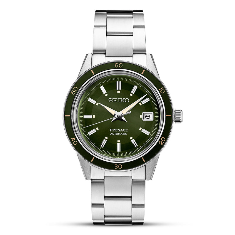 SEIKO PRESAGE STYLE 60's STAINLESS STEEL AUTOMATIC WATCH | SRPG07J1