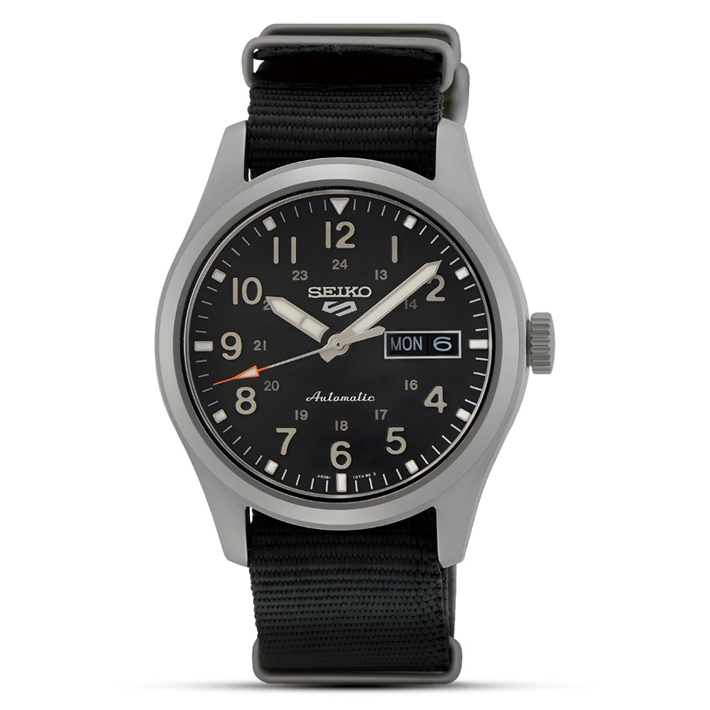 Seiko 5 Sports Field Automatic Black dial Men's Watch SRPG37