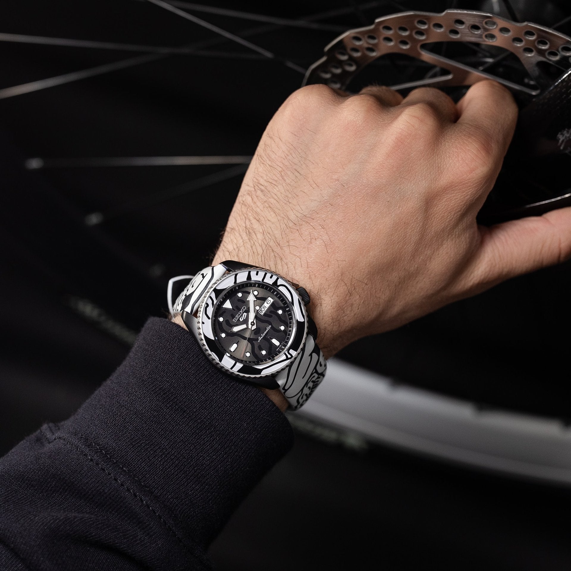 Seiko Watch 5 Sports "Auto Moai Limited Edition" Watch SRPG43K1