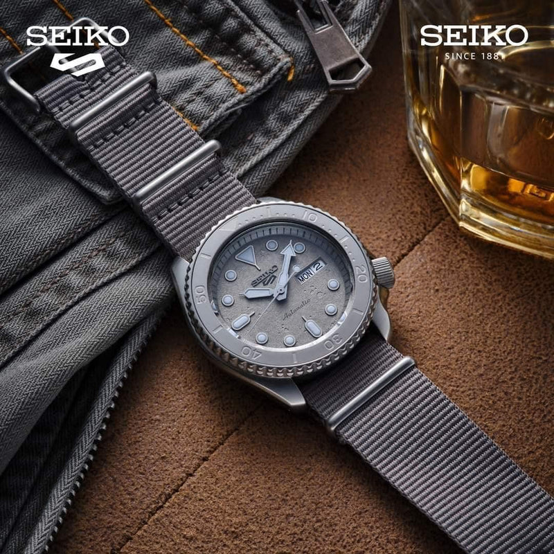 Seiko 5 Street Style Gray Dial Men's Watch | SRPG61K1