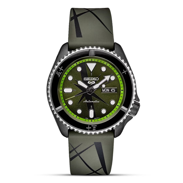 Seiko 5 Sports One Piece Roronoa Zoro Limited Edition Watch | SRPH67