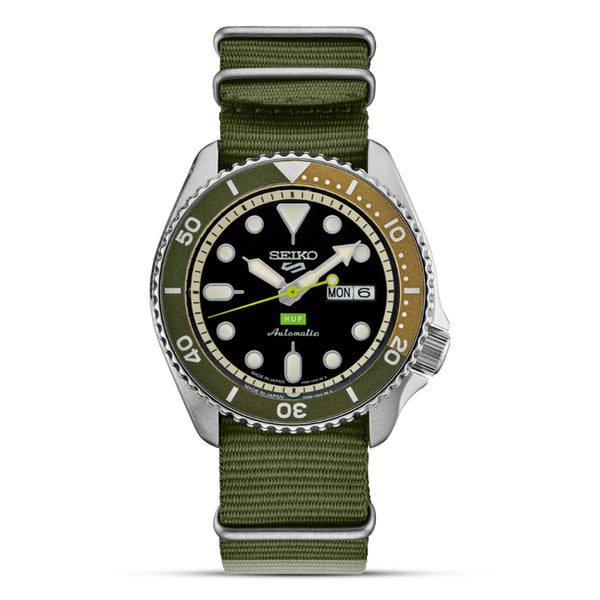 Seiko 5 Sports Automatic HUF Limited Edition Men's Watch | SRPJ19