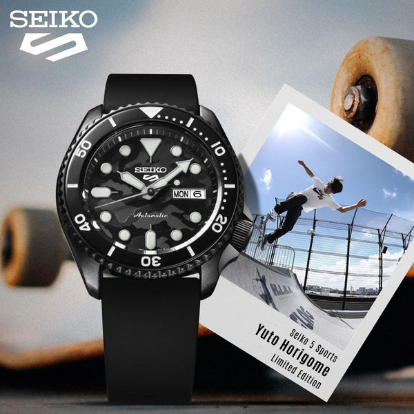 Seiko 5 Sports "Yuto Horigome" Limited Edition Watch SRPJ39K1