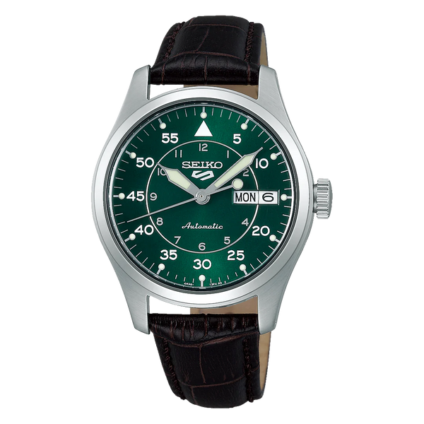 Seiko 5 Sports Men's 'Kelly Green Flieger' Automatic Watch SRPJ89K1