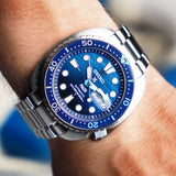 SEIKO Prospex 'Great Blue' 'Turtle' Scuba PADI Special Edition Men's Watch | SRPK01K1