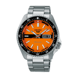 Seiko 5 Sports Double Hurricane Orange Dial Automatic Watch SRPK11K1