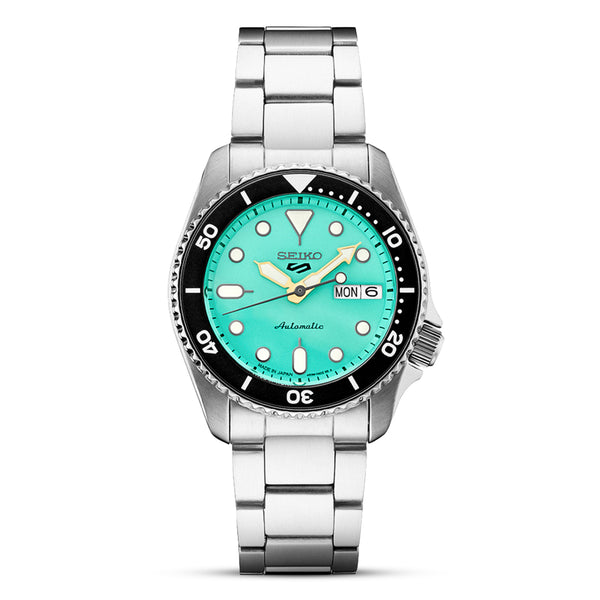 Seiko 5 Sports SKX “Midi” Teal Dial Automatic Men's Watch| SRPK33K1