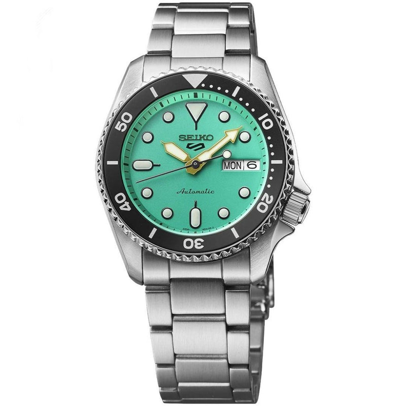 Seiko 5 Sports SKX “Midi” Teal Dial Automatic Men's Watch| SRPK33K1