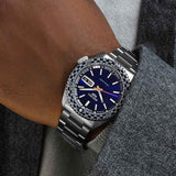 Seiko 5 Sports ‘Checkered Flag’ Special Edition Blue Dial Watch SRPK65K1