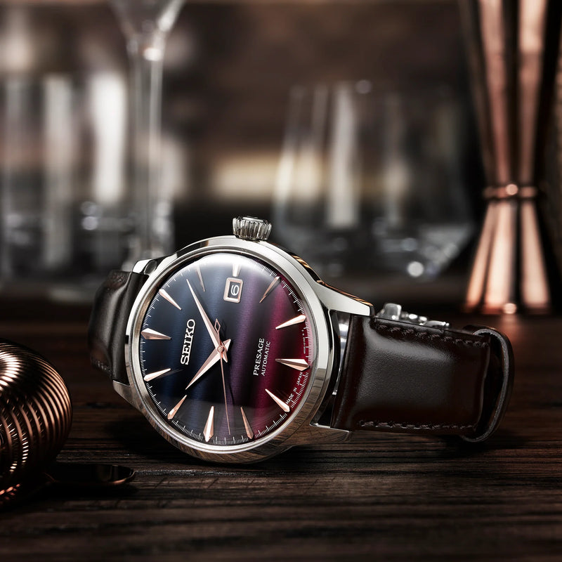 Seiko Presage Cocktail Time "Star Bar Limited Edition" Watch SRPK75J1