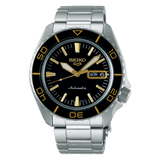 Seiko 5 SKX Automatic Black Dial Stainless Steel Watch | SRPK99