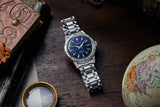 Seiko Presage Style 60s Elegant Yet Rugged Blue Dial Watch | SRPL07J1