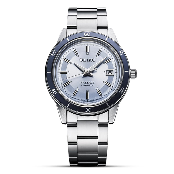 Seiko Presage Style60's ‘Retro Blue’ European Limited Edition Watch | SRPL19J1