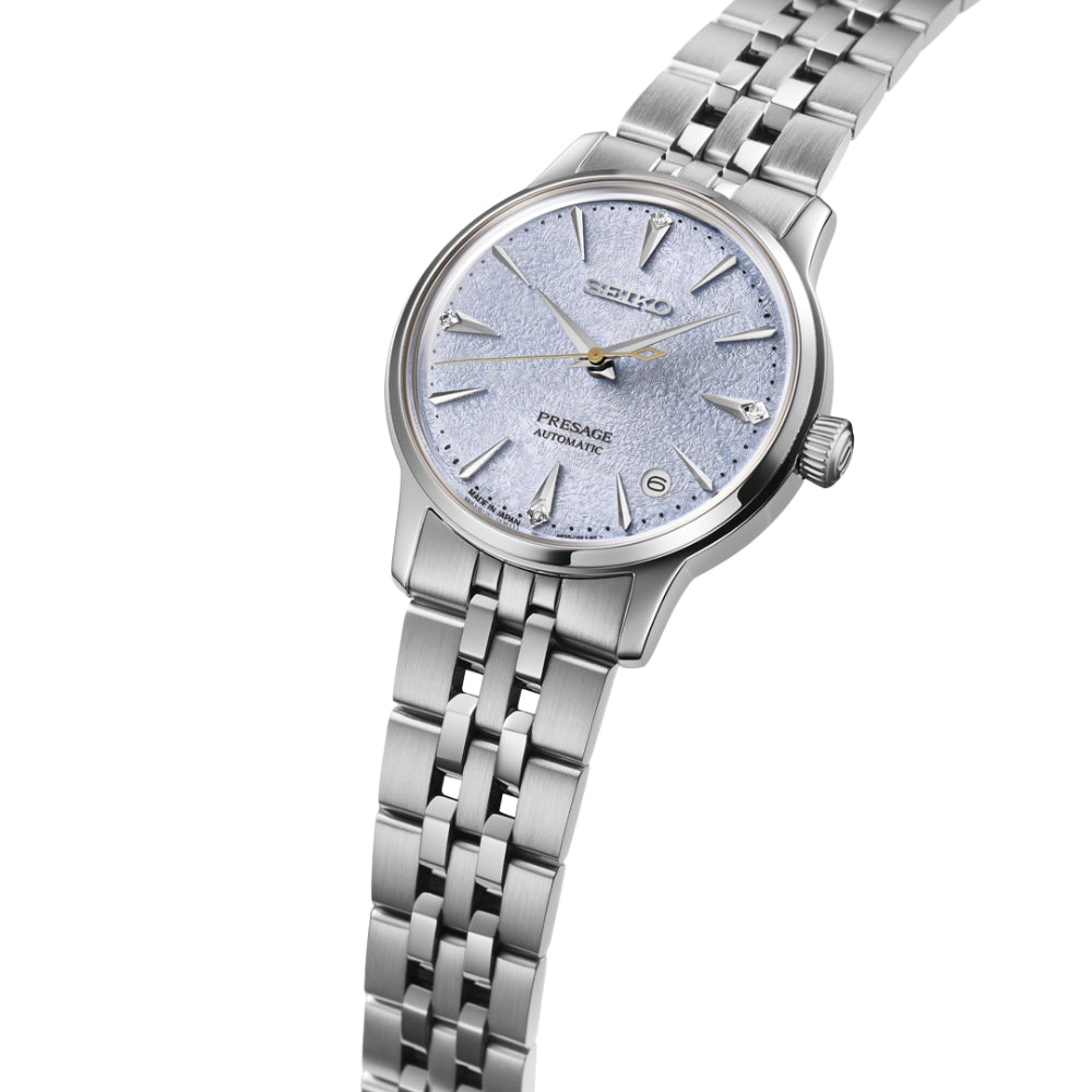 Seiko Presage "Frozen Skydiving" Dial with Diamond Ladies Watch SRPL61J1