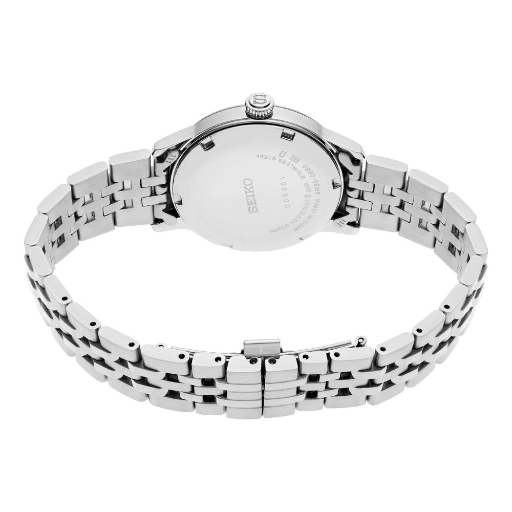 Seiko Presage "Frozen Skydiving" Dial with Diamond Ladies Watch SRPL61J1