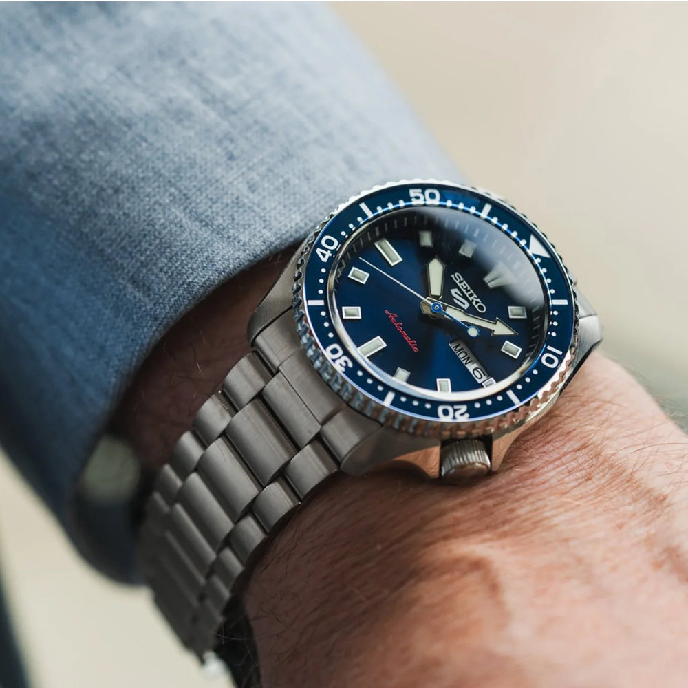 Seiko 5 Sports SKX Automatic Blue Dial Men's Watch | SRPL83