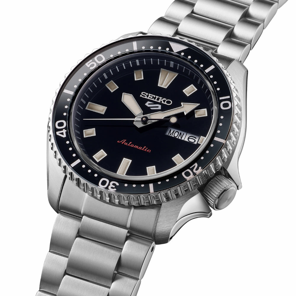 Seiko 5 Sports SKX Series Automatic Black Dial Men's Watch | SRPL85