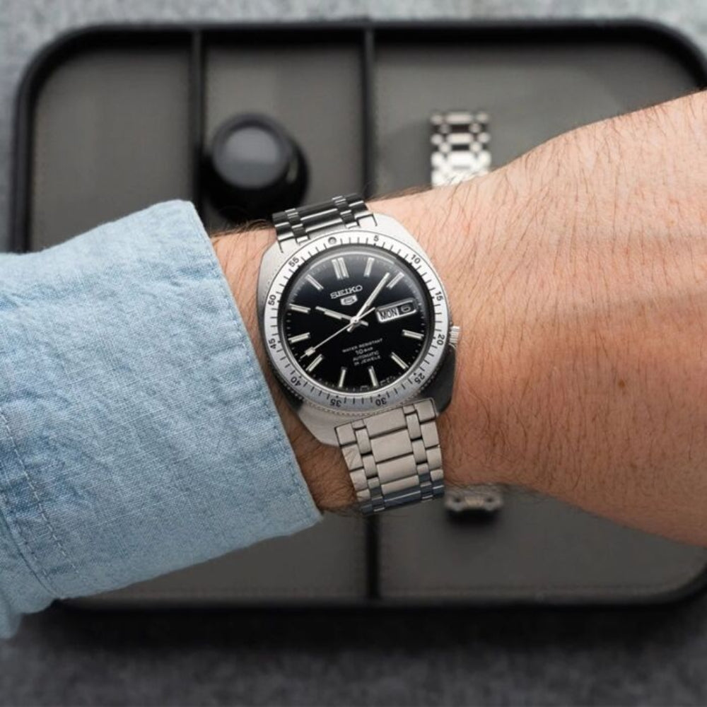 Seiko 5 Sports Limited Edition Black Dial Men's Watch | SRPL93K1