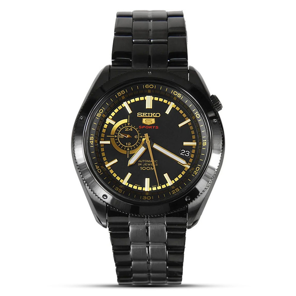 Seiko 5 Sports Automatic Black Dial Watch SSA071K1