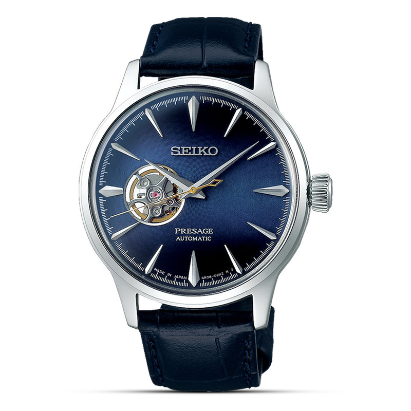 Seiko Presage Cocktail Time "Blue Moon" Automatic Watch SSA405J1