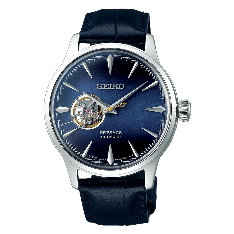 Seiko Presage Cocktail Time "Blue Moon" Automatic Watch SSA405J1