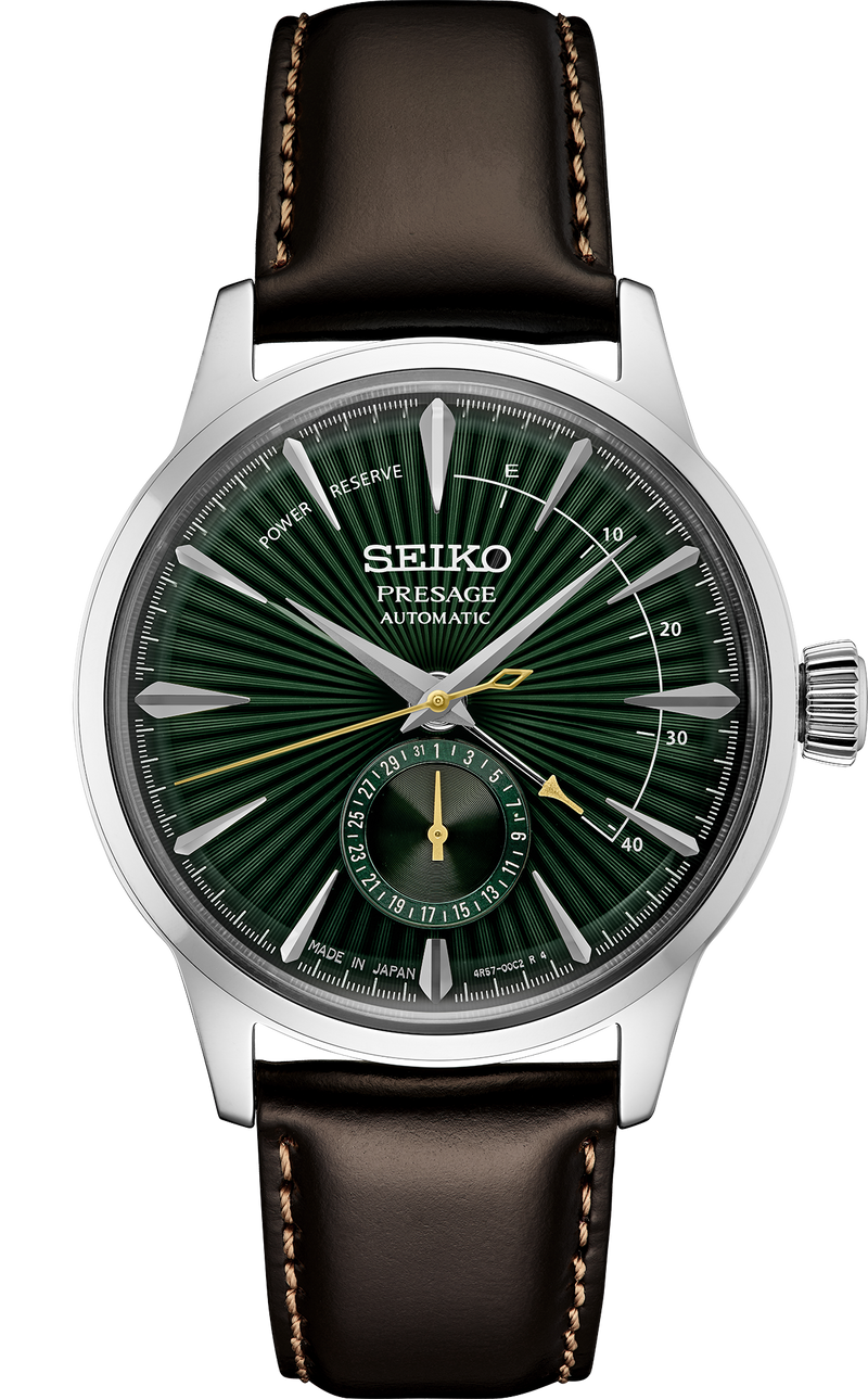 Seiko ‘Midnight’ Mockingbird Presage Cocktail Men's Watch| SSA459J1