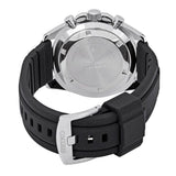 Seiko Conceptual Chronograph Black Silicon Strap Watch SSB349P1