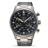 Seiko Sport Chronograph Quartz Black Dial Men's Watch | SSB447P1