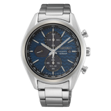 SEIKO Macchina Sportiva Blue Dial Solar Men's Chronograph | SSC801P1