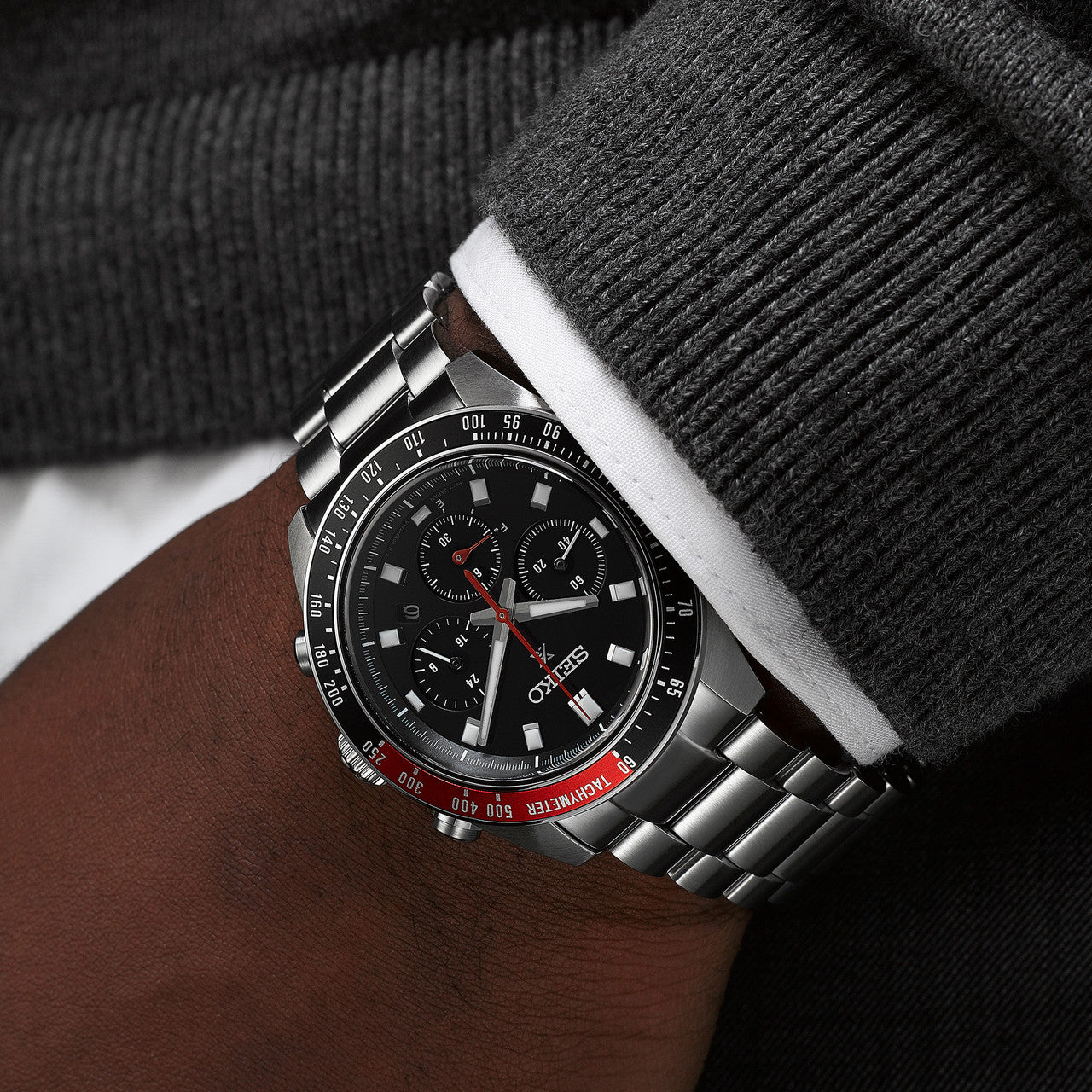 Seiko Prospex Speedtimer Solar Chronograph Watch SSC915P1