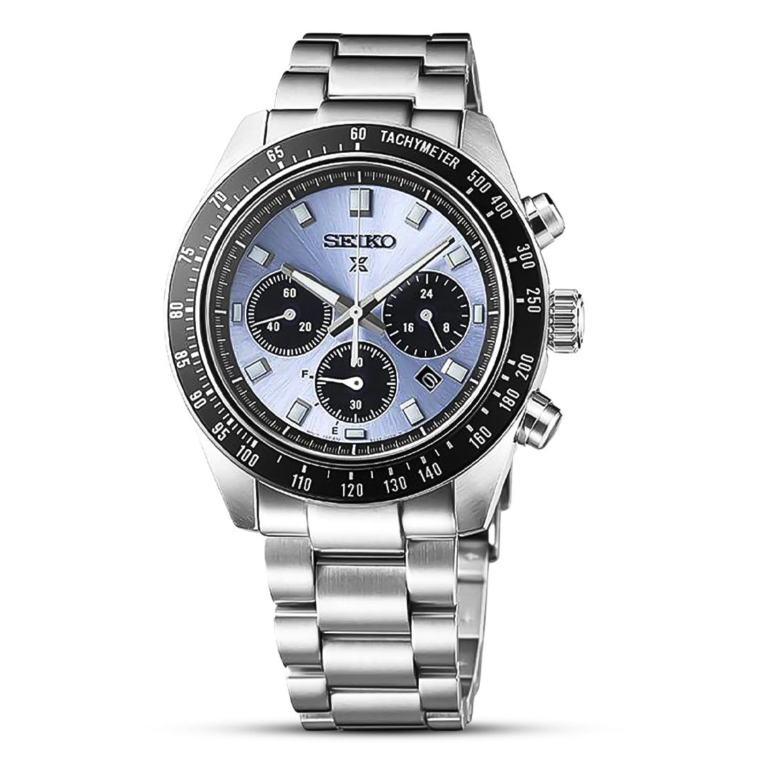 Seiko Prospex 'Crystal Trophy' Speedtimer Solar Chronograph Watch SS
