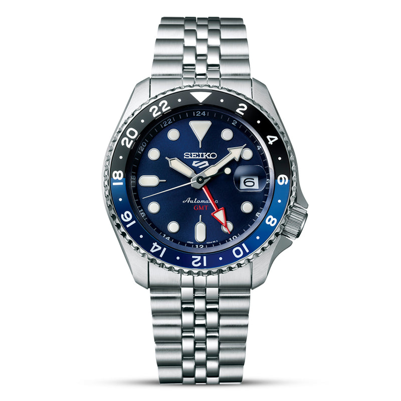 SEIKO 5 SPORTS GMT BLUE MEN'S WATCH | SSK003K1