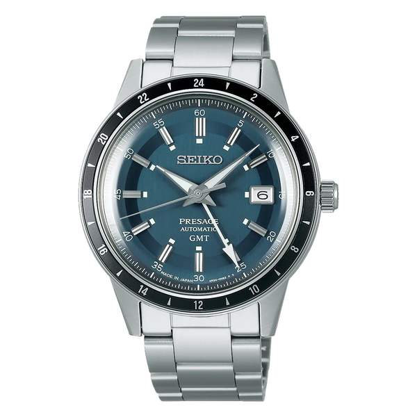 Seiko Presage G.M.T Style60's Automatic Watch SSK009J1