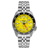 SEIKO 5 Sports GMT 'SKX' Yellow Special Edition Men's Watch | SSK017