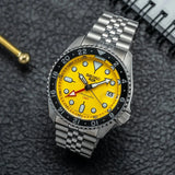 SEIKO 5 Sports GMT 'SKX' Yellow Special Edition Men's Watch| SSK017