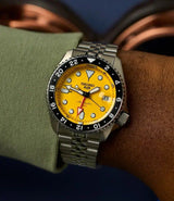 SEIKO 5 Sports GMT 'SKX' Yellow Special Edition Men's Watch| SSK017