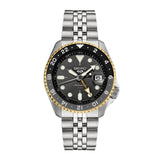 SEIKO 5 SPORTS GMT AUTOMATIC GREY DIAL MEN'S WATCH | SSK021