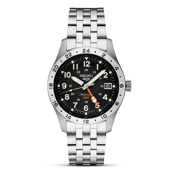 Seiko 5 Sports Field Deploy Mechanical GMT Men's Watch| SSK023K1