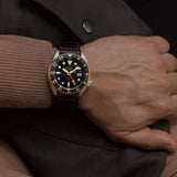 SEIKO 5 SKX GMT BLACK DIAL MEN'S WATCH | SSK036