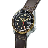 SEIKO 5 SKX GMT BLACK DIAL MEN'S WATCH | SSK036