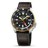 SEIKO 5 SKX GMT BLACK DIAL MEN'S WATCH | SSK036