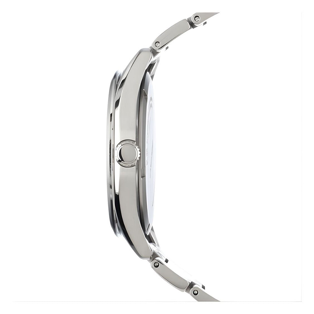 SEIKO Titanium Quartz Grey Dial Watch SUR369P1