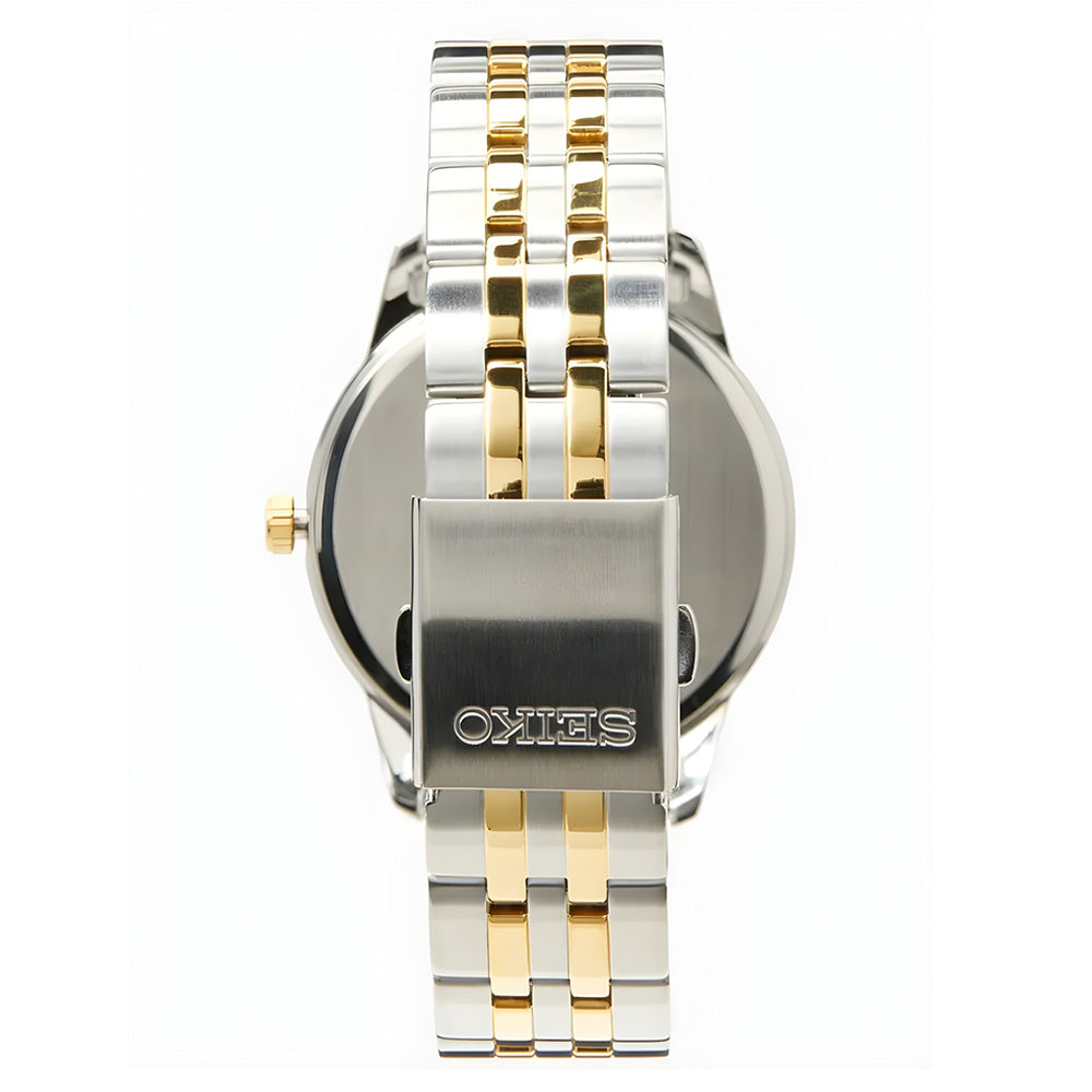 Seiko Essentials Two Tone Quartz Men's Watch SUR402P1